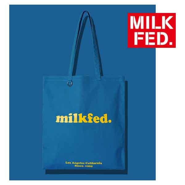 トートバッグ バッグ ミルクフェド MILKFED キャンバス FLAT LIGHTTOTE COO...