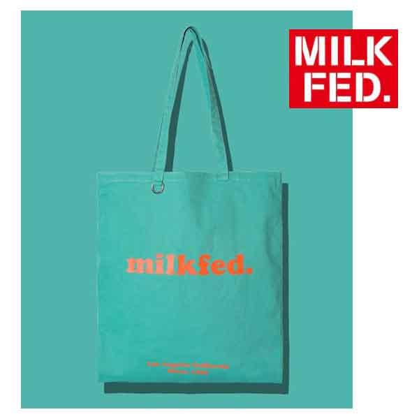 トートバッグ バッグ ミルクフェド MILKFED キャンバス FLAT LIGHTTOTE COO...