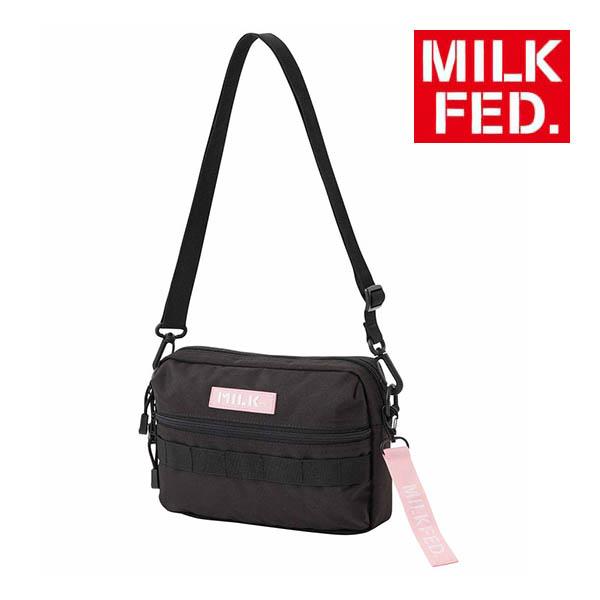 ショルダーバッグ バッグ ミルクフェド MILKFED 黒 ブラック ACTIVE MOLLE SH...