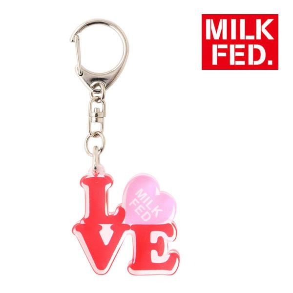 キーホルダー ミルクフェド キーリング MILKFED LOVE KEYCHAIN 10323205...