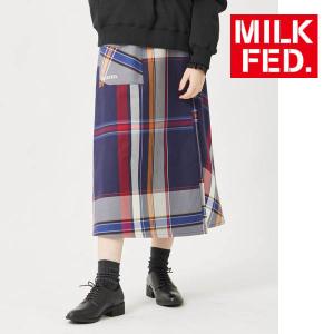 MILKFED. ミルクフェド WORK STYLE SALOPETTE SKIRT ワーク