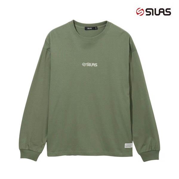 tシャツ Tシャツ サイラス SILAS LOGO LS TEE メンズ レディース マスタード 長...