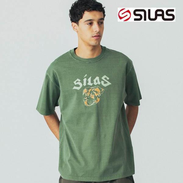 tシャツ Tシャツ サイラス SILAS BULL TERRIER SS TEE 犬 ドッグ メンズ...
