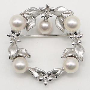 CHANEL（シャネル） ブローチ カメリア フラワー 花 ブラック シルバー