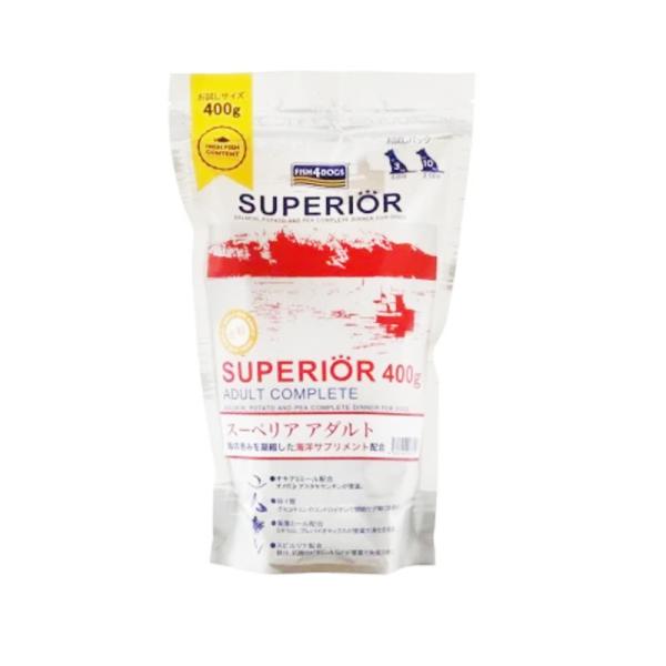 フィッシュ4　FISH4DOGS スーペリアシリーズ アダルト 400ｇ  456224418039...