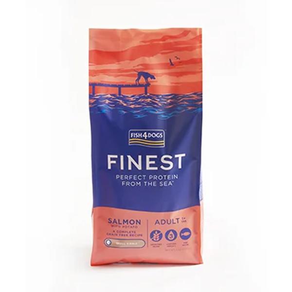 フィッシュ4　FISH4DOGS ファイネストシリーズ サーモン小粒 6kg  5056008807...