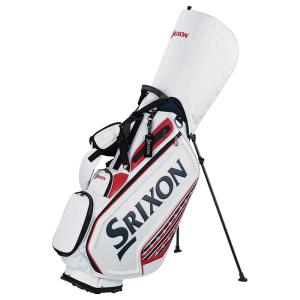 新作 2024年モデル ダンロップ SRIXON スリクソン メンズ プロモデル スタンド キャディバッグ GGC-S200L ホワイト 有賀園 ゴルフ｜arigaen