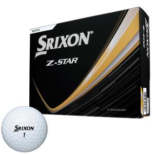 2025年モデル ダンロップ SRIXON スリクソン Z-STAR ゼットスター ゴルフボール 1ダース（12球入り） ホワイト