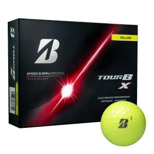 新作 2026年モデル ブリヂストン TOUR B X ツアーB エックス ゴルフボール 1ダース（12球入り）　イエロー