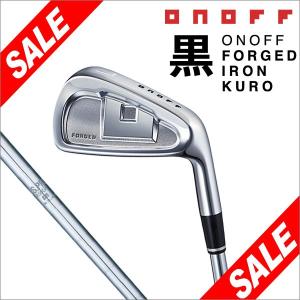 【在庫切れ】ONOFF オノフ　フォージド アイアン KURO 黒　6本セット（＃5〜9、PW）　N.S.PRO950GH スチールシャフト [2015年モデル]　特価