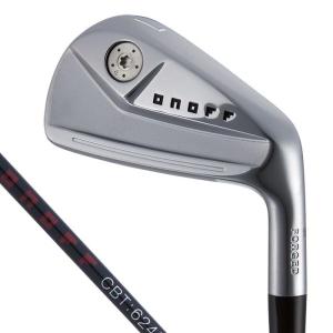 新作 2024年モデル ONOFF オノフ KURO FORGED IRON 黒 フォージドアイアン 5本セット（＃6〜9、PW）　CBT:624I カーボンシャフト