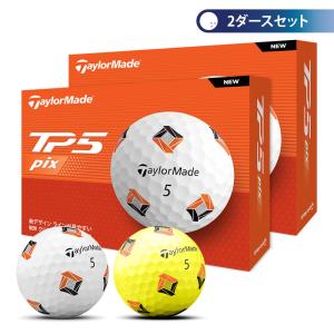 TaylorMade TP5 pix ゴルフボール 2箱 Amazon.co.jp: TaylorMade