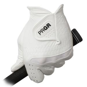 PG-219 PRGR プロギア ゴルフグローブ ホワイト×ホワイト・24cm
