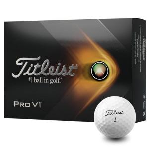 2021年モデル タイトリスト プロV1 PRO V1 ゴルフボール 1ダース 12球入り ホワイト 有賀園 ゴルフ