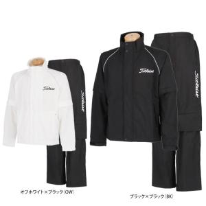 n セール♪ タイトリスト メンズ レインウェア 上下セット TSMR1592 ゴルフウェア 有賀園 ゴルフ