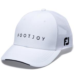 新作 2024年モデル フットジョイ メンズ FOOTJOY ワーディング メッシュキャップ FH24AML 1 ホワイト 有賀園 ゴルフ｜arigaen