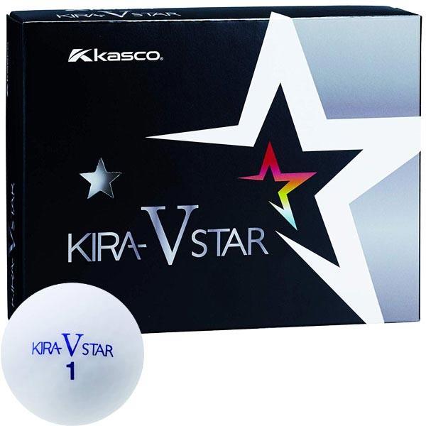 キャスコ キラスターV KIRA STAR V ゴルフボール 1ダース 12球入り ホワイト 有賀園...