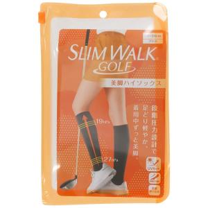 新作 スリムウォーク ゴルフ レディース 美脚 ハイソックス ブラック ゴルフウェア 2024年モデル 有賀園 ゴルフの商品画像