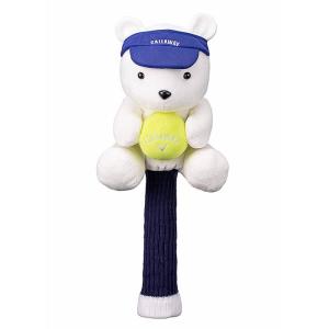 2023年モデル キャロウェイ Bear Driver Headcover ベア ドライバー用 ヘッドカバー FW 23 JM 5523144 ホワイト 有賀園 ゴルフ｜arigaen