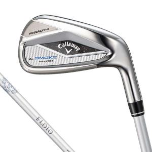 新作 2024年モデル キャロウェイ レディース PARADYM Ai SMOKE MAX FAST パラダイム Ai スモーク MAX FAST アイアン 単品 ELDIO 40 for Callaway 有賀園｜arigaen