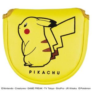 ポケモン ポケットモンスター マレットタイプ パター カバー ピカチュウ PMPT002 有賀園 ゴルフ｜arigaen