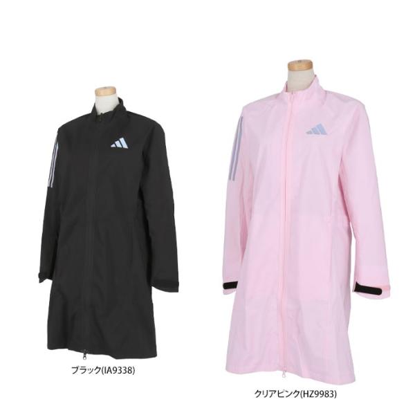 ◆セール♪ アディダス レディース 収納袋付き レインウェア ワンピース BXE40 ゴルフウエア ...