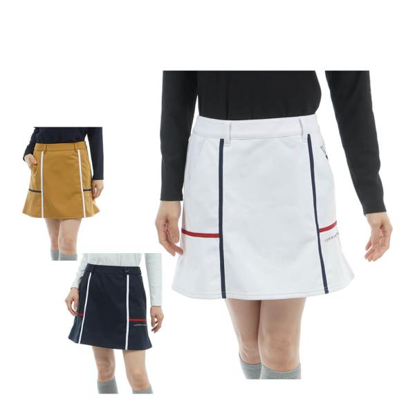 新作 トミー ヒルフィガー ゴルフ レディース ウインドプルーフ スカート THLA585 ゴルフウ...