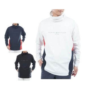 トミーヒルフィガー ゴルフ メンズ ネックウォーマー付 スウェット   THMA583 2025年秋冬モデル TOMMY HILFIGER GOLF（トミー ヒルフィガー ゴルフ） トミー