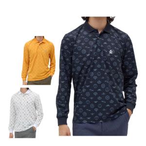 Munsingwear（マンシングウェア） メンズ 長袖ポロシャツ ゴルフウエア