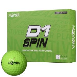 HONMA GOLF（本間ゴルフ） セール♪ D1 SPIN ゴルフボール 1ダース 12