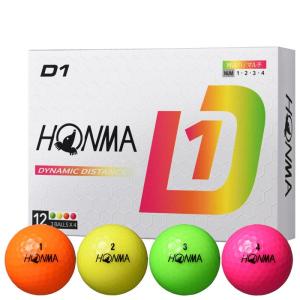 HONMA GOLF（本間ゴルフ） ホンマ New D1ゴルフボール アライメント