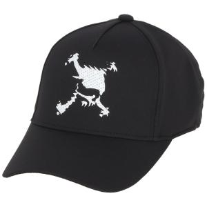 オークリー メンズ SKULL PRINT CAP FA 23.0 スカルプリント キャップ FOS901569 02E ブラックアウト 2023年モデル 有賀園 ゴルフ｜arigaen