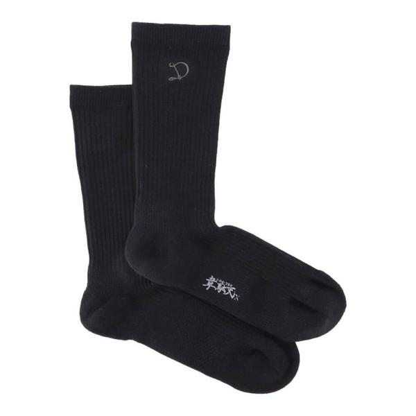 ドレモア メンズ レギュラー ソックス DL-002 ブラック
