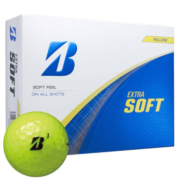 2025 ブリヂストン EXTRA SOFT エクストラソフト ゴルフボール 1ダース（12球入り）...