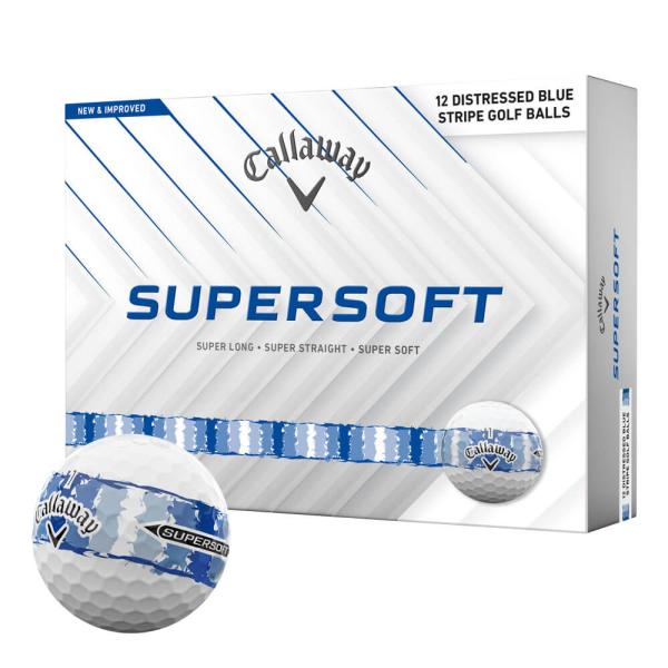 2026 キャロウェイ SUPERSOFT DISTRESSED STRIPE スーパーソフト ディ...