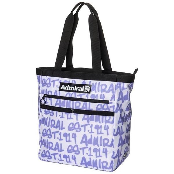 送料無料 2023年モデル アドミラル ロゴシリーズ トートバッグ ADMZ3AT5 50 パープル