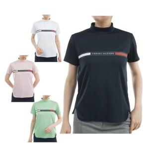 adidas（アディダス） スリーストライプス 半袖モックネックシャツ