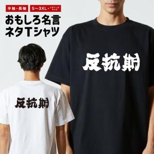 おもしろTシャツ ネタTシャツ 半袖 即日発送 名言 迷言 格言 メンズ レディース キッズ 子供 プレゼント ギフト 横書き 反抗期