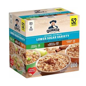 32袋入り QUAKER オーガニック インスタントオートミール フレーバー