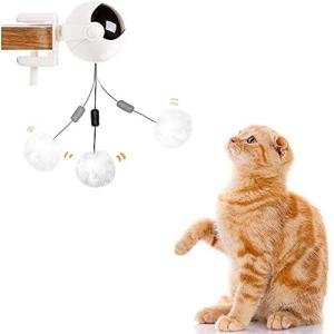 猫おもちゃ 電動 ボール 猫じゃらし 猫遊び 自動 ストレス解消 猫じゃらし 運動不足解消 猫のおもちゃ ネコ おもちゃ