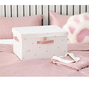 Collicarpo 収納ボックス 折りたたみ式 フタ付き おしゃれ 収納ケース 押入れ 取っ手付き クローゼット バスケット 衣類収納 衣替え おも