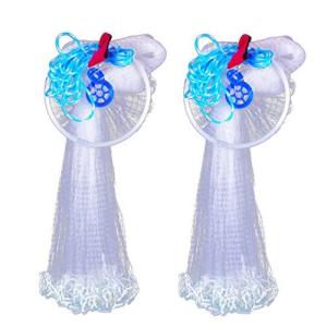 手投 投げ網 投網漁 直径3m 説明書付