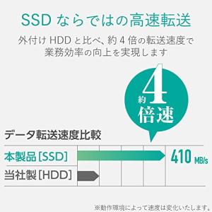 エレコム 外付けSSD 120GB USB3.1 Gen1