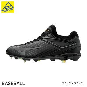 ミズノ mizuno 野球スパイク グローバルエリートPS 11GM181100 ブラック×ブラック　P革取付可｜arimotospshop