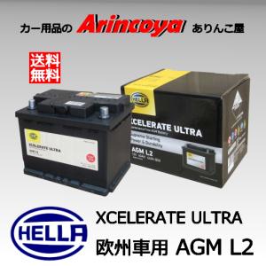 G＆Yuバッテリー 輸入車用AGMバッテリー HELLA AGM L4 Xcelerate Ultra