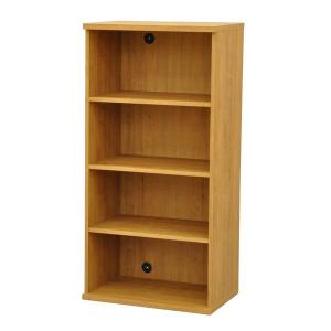通販 カラーボックス(収納棚/カスタマイズ家具) 4段 幅40×高さ81.9cm セレクト9040BR ブラウン〔代引不可〕 オープンシェルフ カラーボックス(収納棚/カスタマイズ家具) 4段 幅40×高さ81.9cm