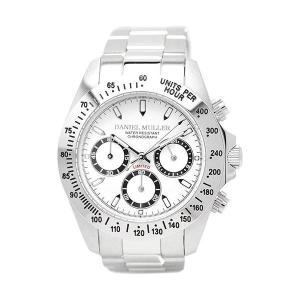 購入純正品 ダニエルミューラー 腕時計 クロノグラフ ステンレス製 メンズ その他