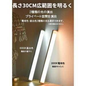 人感センサーライト 2個セット 室内 玄関 LED 照明 クローゼット 寝室 階段 屋内 廊下 充電池式 小型 防災 停電 グッズ おしゃれ