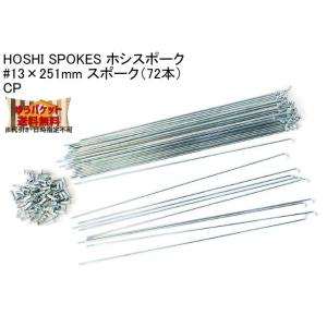 HOSHI SPOKES ホシスポーク #13×251mm スポークCP 自転車