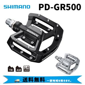 SHIMANO シマノ PD-GR500 フラットペダル オフロード用 EPDGR500 ブラック ...